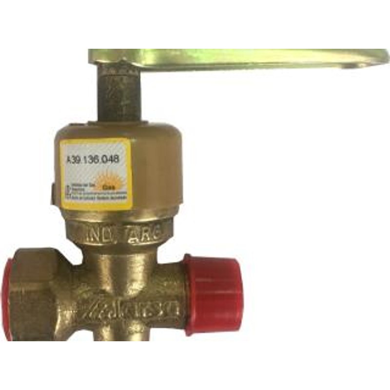 Llave Gas 1/2 Bronce Alarsa