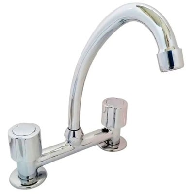 Huilen Cocina Mesada Cromo Aqualaf