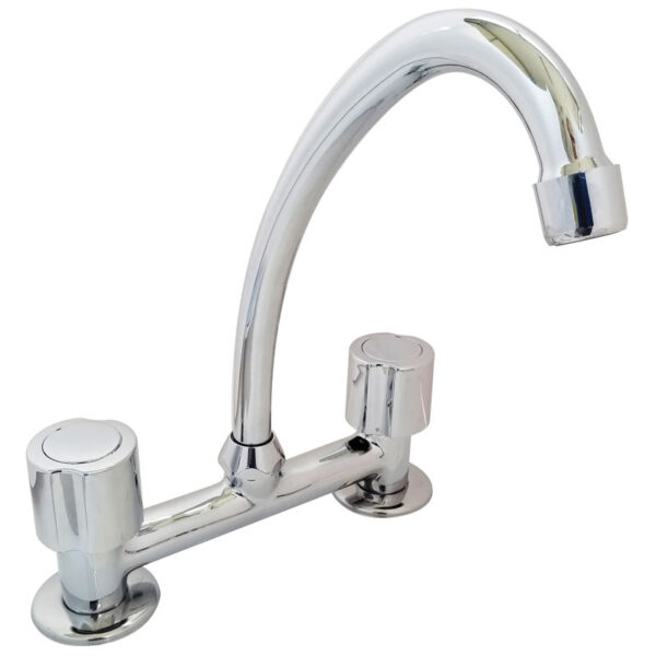 7000 Cocina Mesada Cromo Aqualaf