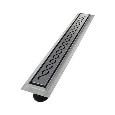 Desague Onda Mates 45Cm Gris Atrim