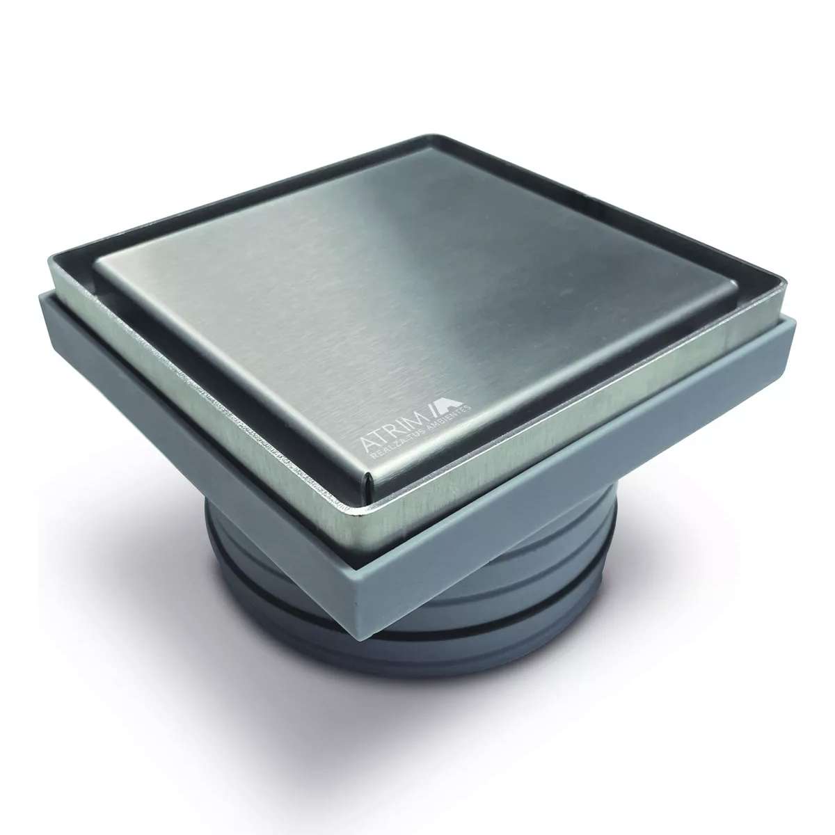 Rejilla Pileta Patio 12 X 12 Cromo Pr120T02 Atrim