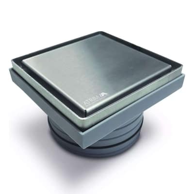 Rejilla Pileta Patio 12 X 12 Cromo Pr120T02 Atrim
