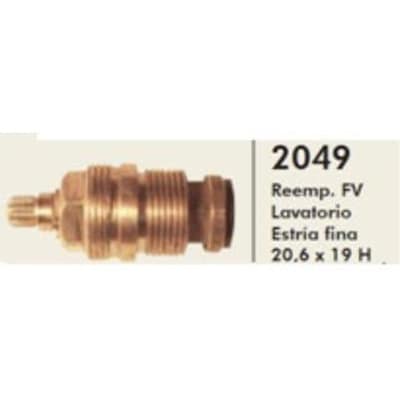 Cabezal Mesada, Lavatorio Y Bidet Estria Fina 2049 Cabezales