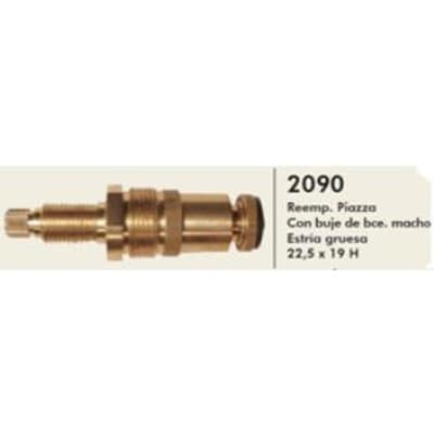 Cabezal Con Buje Bronce Macho Lavatorio Y Bidet 2090 Cabezales
