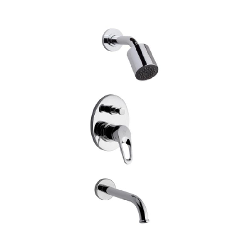 Monocomando Ducha Embutir Con Transferencia Sf 0106/B1 Fv
