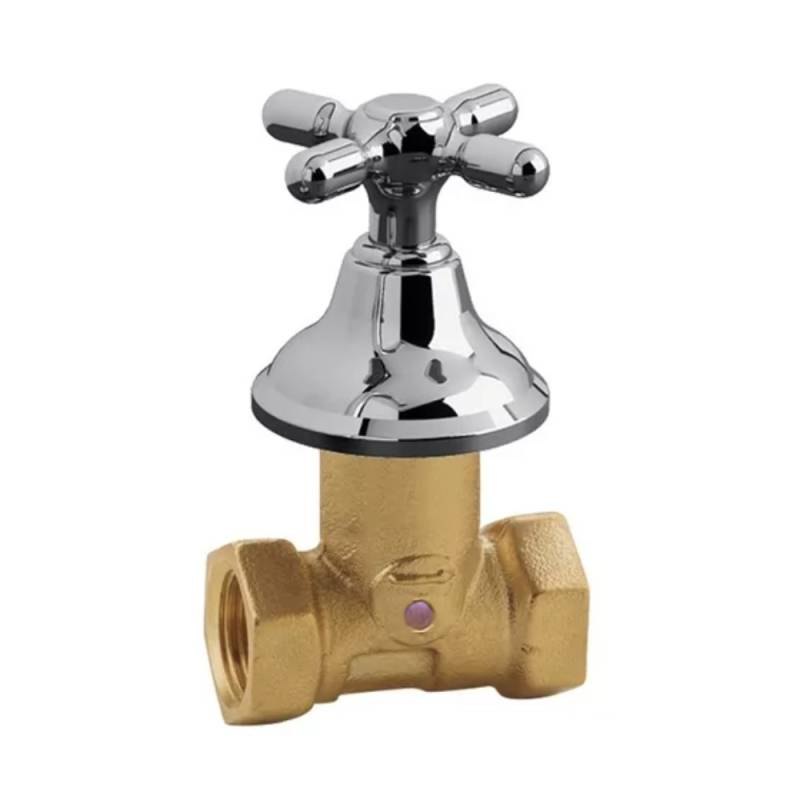 Llave Paso Hierro Con Campana 3/4 Grifar