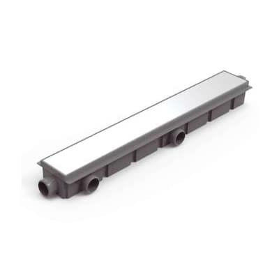 Desague Lineal Encastrable Con Rejilla 60 Cm Gris