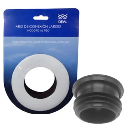 Aro Base Largo Conexion Inodoro 1580 Ideal