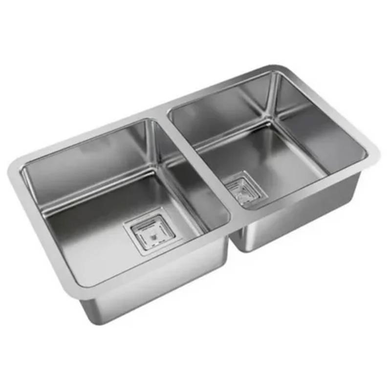 Bacha Doble Q076 70.8X37X17.5 Johnson Acero