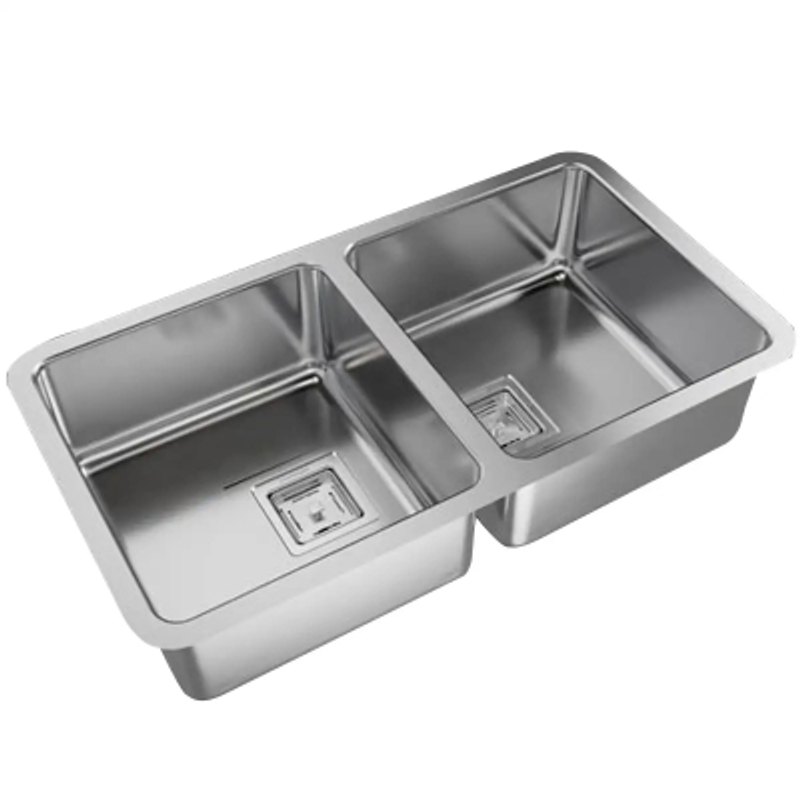 Bacha Doble Q076A 77X43X17.5 Johnson Acero