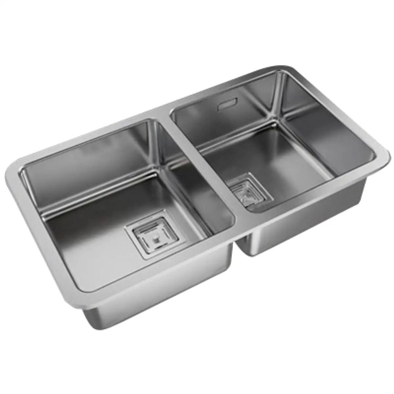 Bacha Doble Q084A 84X56X17.5 Johnson Acero