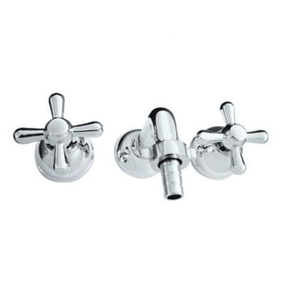 Ares Juego Lavarropa Cromo 744/Cr Peirano