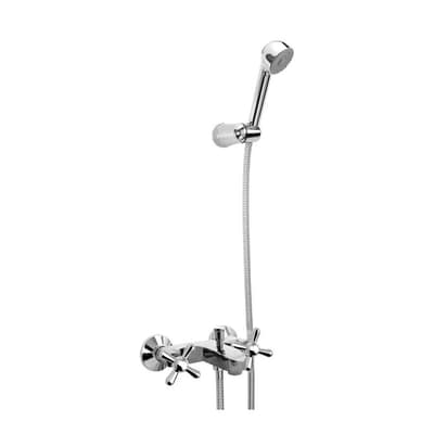 Ares Griferia Ducha Exterior Con Transferencia Blanco Peirano 414