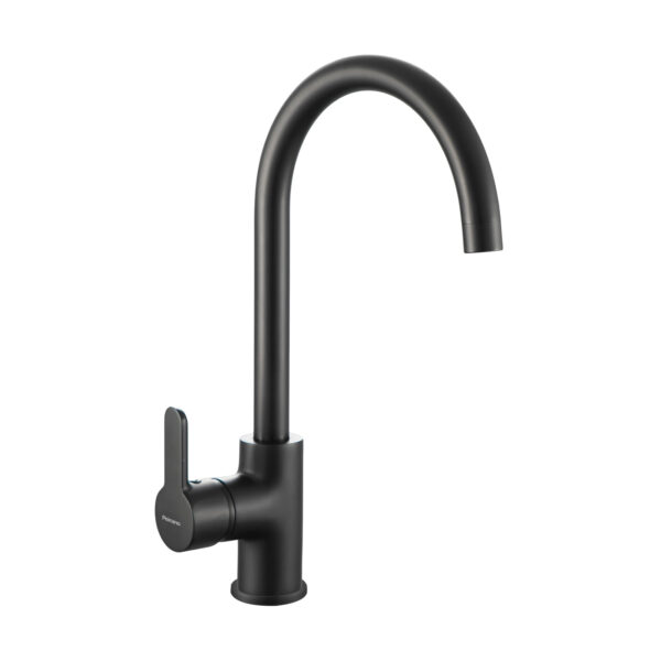 Grifería Monocomando Cocina Adra Black Peirano 20-162N