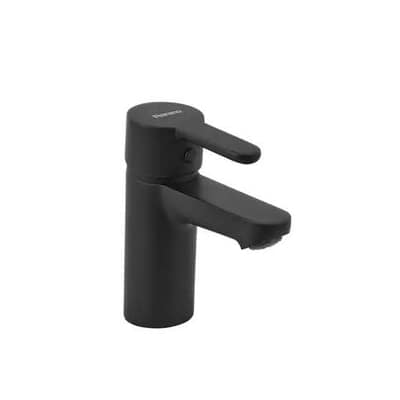 Grifería Monocomando Lavatorio Bajo Adra Black Peirano 60-203N