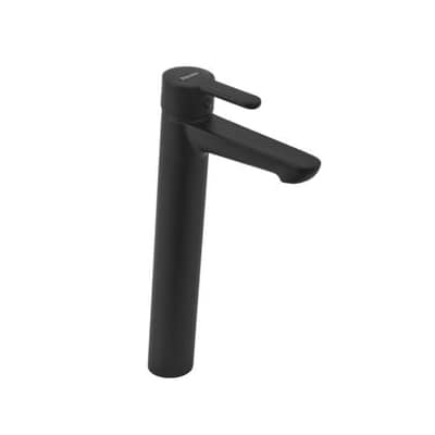 Grifería Monocomando Lavatorio Alto Adra Black Peirano 61-203N
