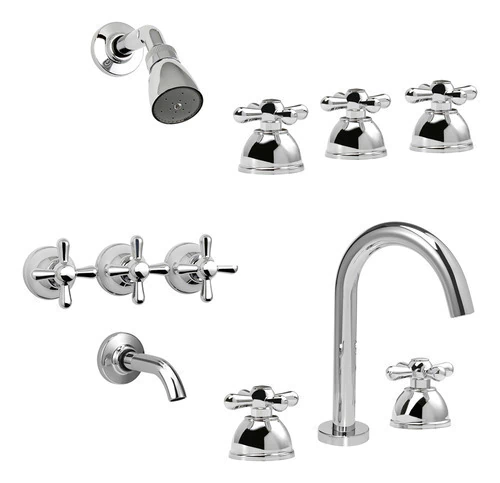 Cruz Pack Griferia Cromo 90-045 Peirano