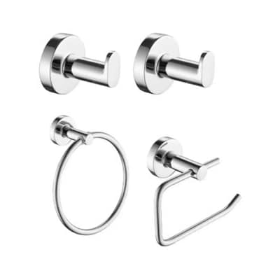 Kit Accesorios 4 Piezas Sensus Acero 73228S Piazza