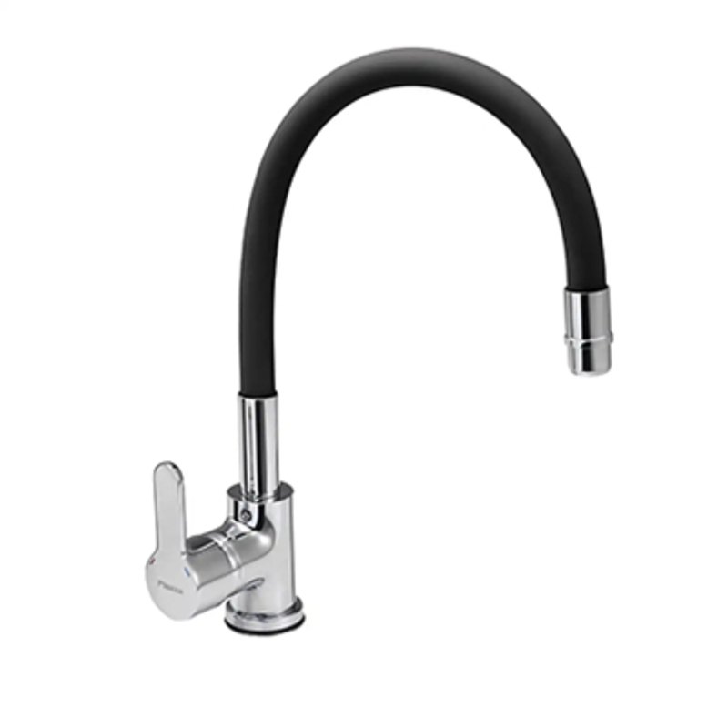 Emblem Monocomando Cocina Pico Negro 10016 Negro Piazza