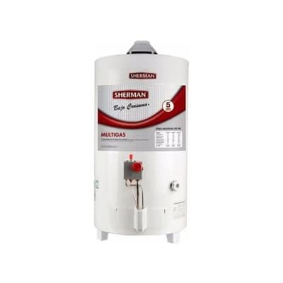 Termotanque Gas 50 Lts Superior Gas Natural Sherman