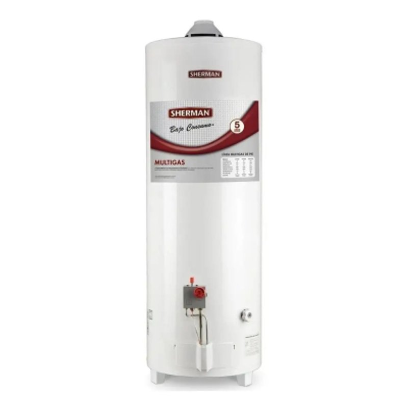Termotanque Gas 80 Lts Superior Gas Natural Sherman