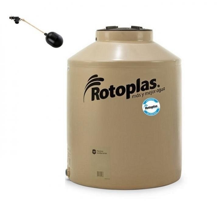 Tanque 600L Con Flotante Beige Rotoplas
