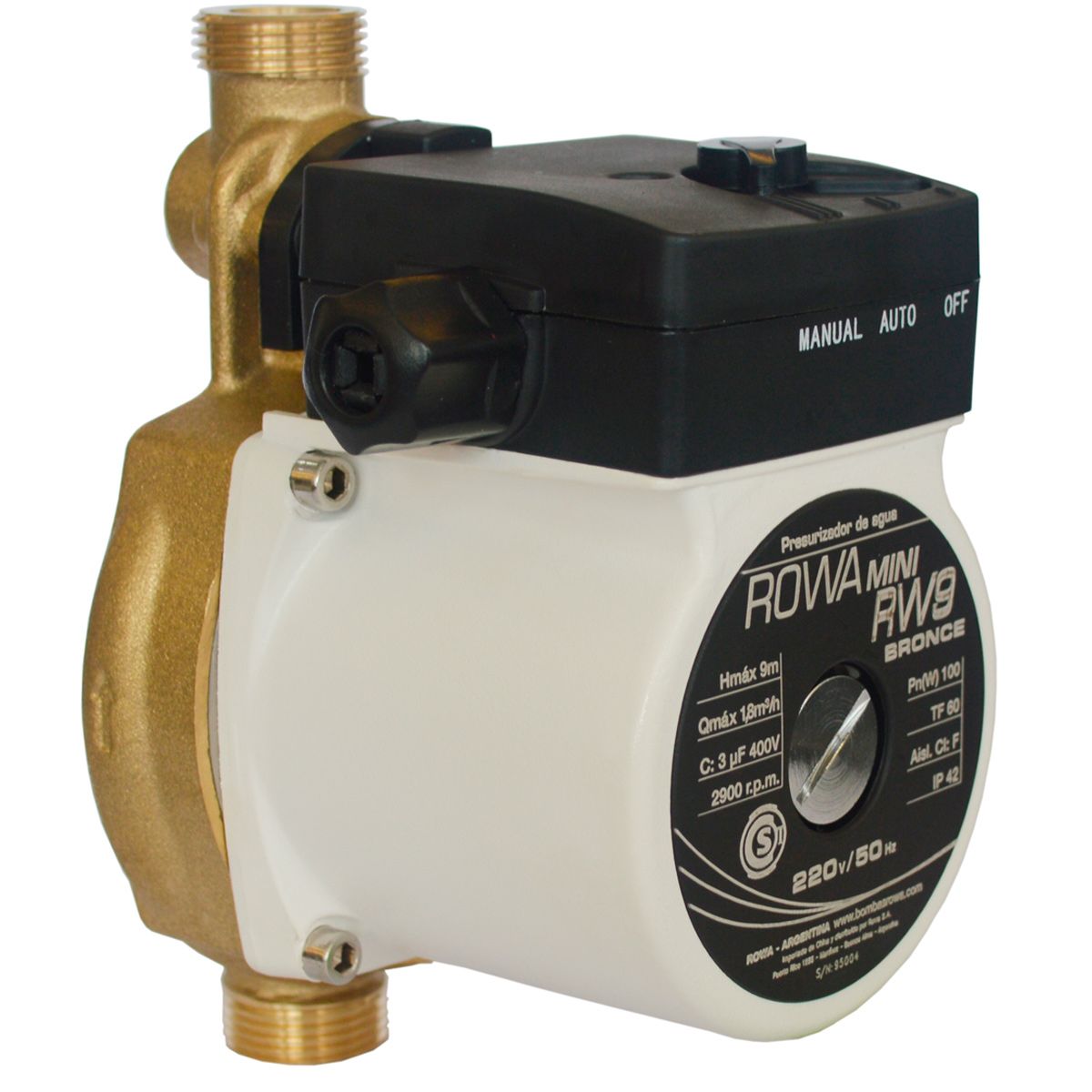 Bomba Modelo Mini Rw 9 Rowa