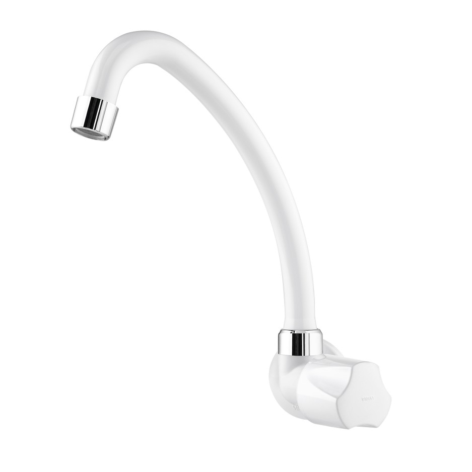 Canilla Ind.cocina Pared Foz Blanco 1110402 Viqua